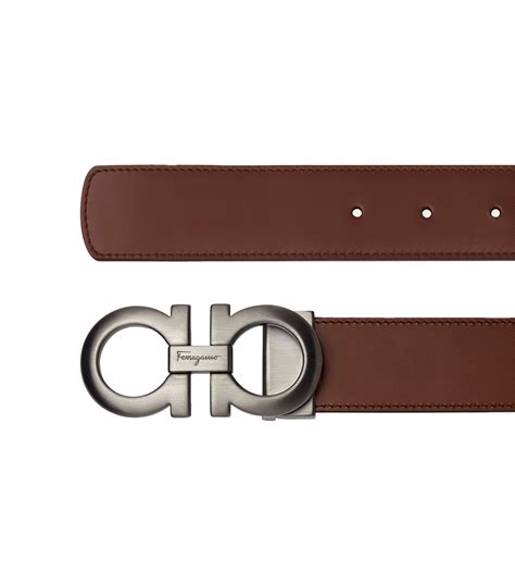 adjustable and reversible gancini belt